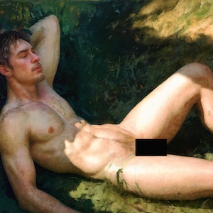 Dipinto, Riproduzione, Adulti, Ose del Sol, Momenti Unici, U-M-64