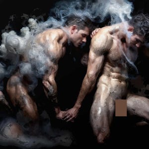 Painting, Reproduction, Adults, Ose del Sol, Unique Moments, U-M-154