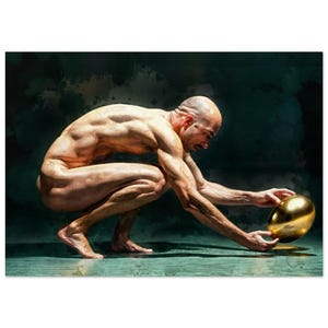 Painting, Reproduction, Adults, Ose del Sol, Unique Moments, U-M-143