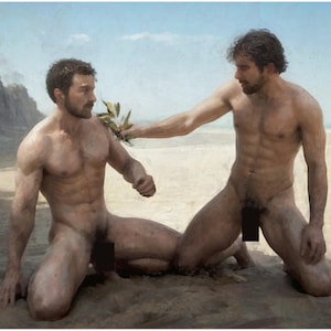 Painting, Reproduction, Adults, Ose del Sol, Unique Moments, U-M-15