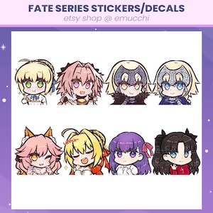 Fate Series FGO Fate/Grand Order Die-Cut Vinyl Decal Sticker