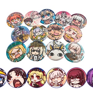 Fate/GO Chibi Buttons