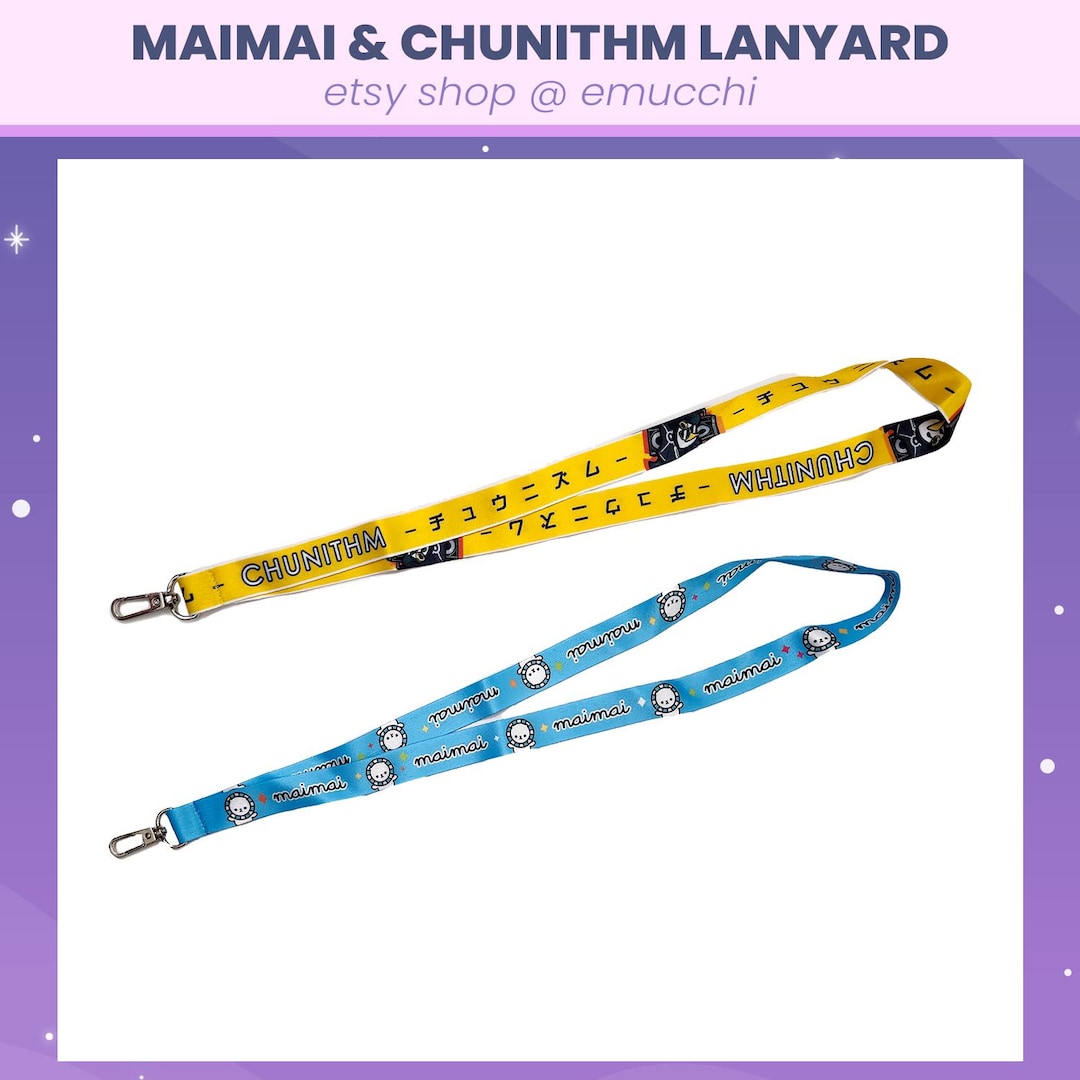 Maimai Chunithm Arcade Sega Rhythm Game Lanyard - Etsy