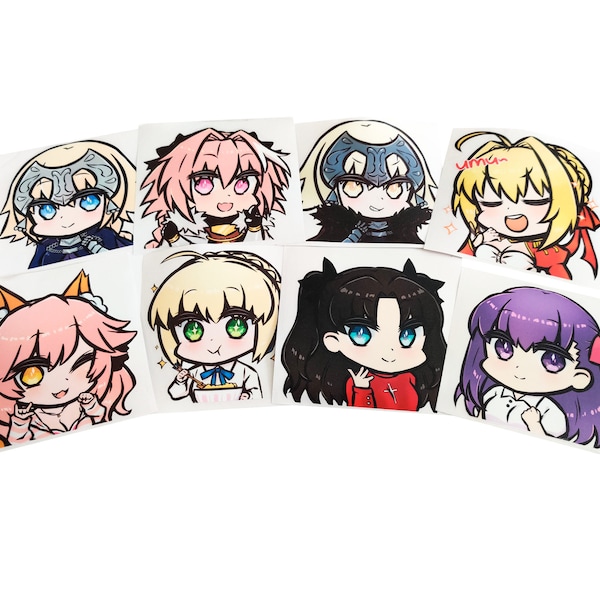 Fate Series FGO Fate/Grand Order Die-Cut Vinyl Decal Sticker