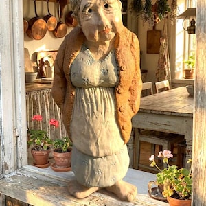 Marge Crunkleton aunt Cornelia figurine from the Lincoln County Garden Club collection