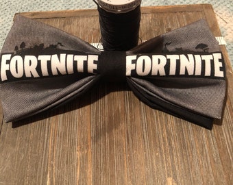 new adult fortnite video game inspired pre tied cotton bow tie battle royal bow tie bling gamers bow tie with 18 adjustable strap - tie in fortnite