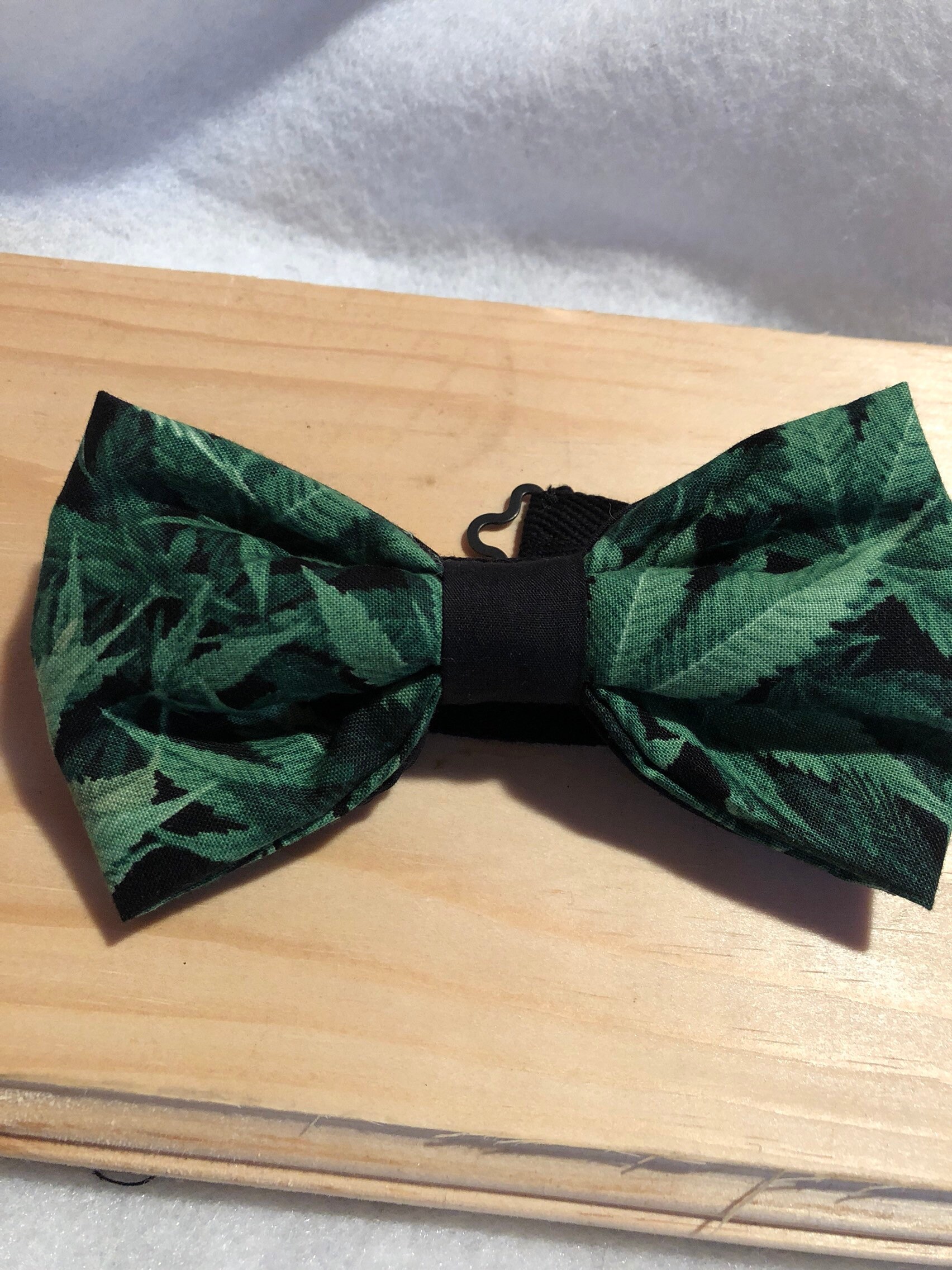 Marijuana leaf bow tie bud leaf weed cannabis bow tie adult Etsy