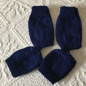 Hand knitted Yoga Socks in sparkly effect wool