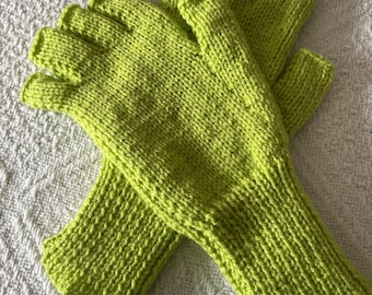 Men's/Gents half finger/fingerless  gloves