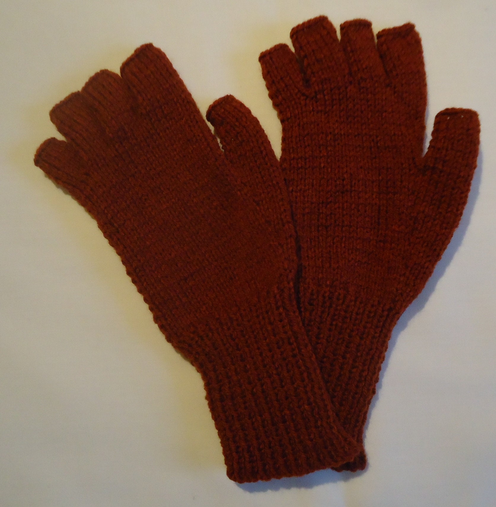 fingerless gardening gloves