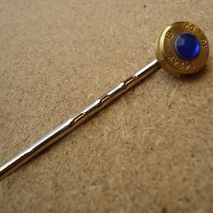 Bullet Decorated Hair Bobby Pin, Hair Clip, Hair Pin, Hair Grip, Personalized with your Birthstone.