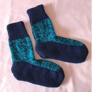 Hand knitted bed socks Slightly thicker Sofa Socks, Dorm Socks, Slipper Socks,