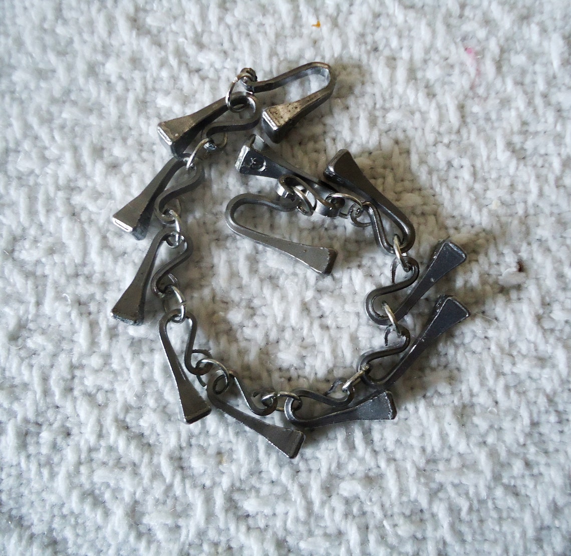 Horseshoe Nail Bracelet Etsy UK