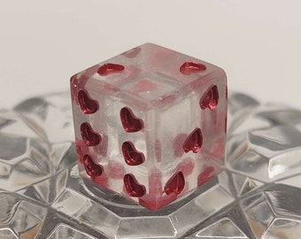 Single D6 round edged resin die