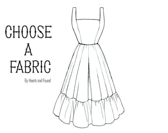 Choose a fabric: Henrietta Dress