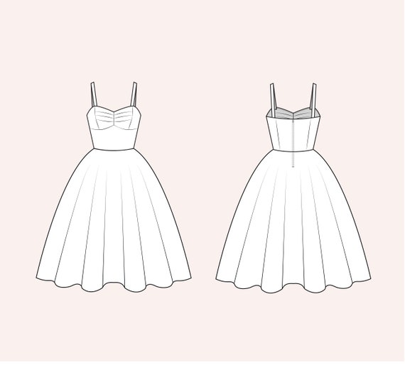 NEW Choose a fabric: Catalina Dress | Etsy