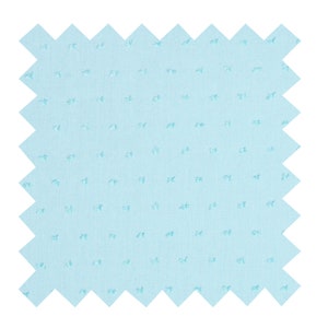 Fabric Baby Blue "Dotted Swiss" - By the Yard