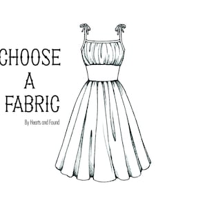 Choose a fabric: Kelly Dress