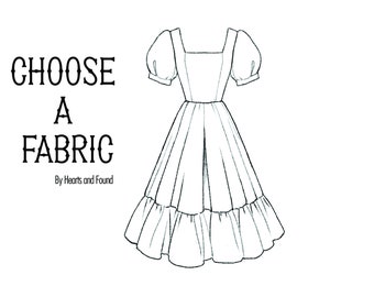 Choose a fabric: Isadora Dress