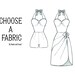 Choose a fabric: Curstie Playsuit Set