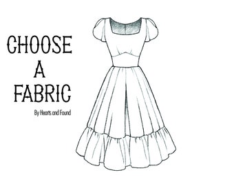 Choose a fabric: Ava Dress