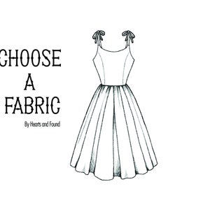 Choose a fabric: Birdie Dress