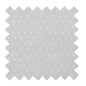 Fabric White "Dotted Swiss" - By the Yard