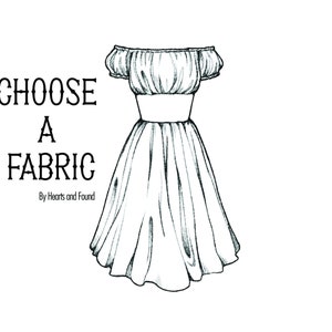 Choose a fabric: Loretta Dress