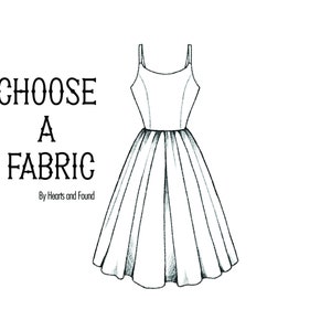 Choose a fabric: Penelope Dress