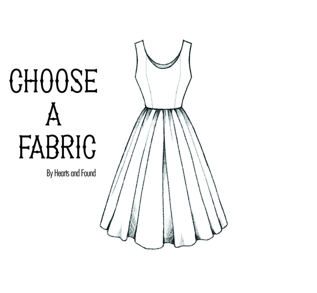 Choose a Fabric: Emily Dress - Etsy