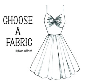 Choose a fabric: Josie Dress