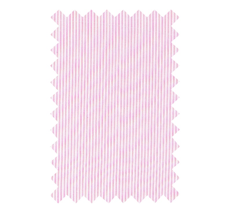 Fabric Pink pinstripe Ministripe by the Yard Etsy