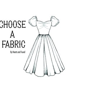 Choose a fabric: Valentina Dress