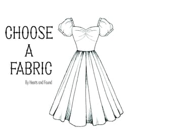 Choose a fabric: Valentina Dress