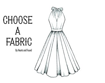 Choose a fabric: Charlotte Dress