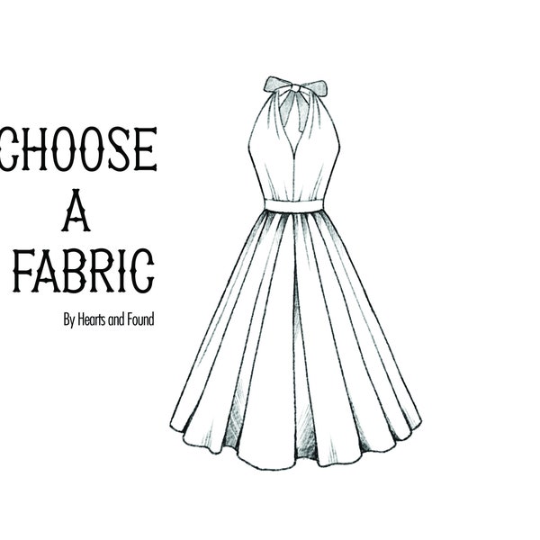 Choose a fabric: Charlotte Dress