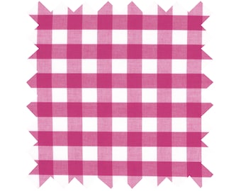 Fabric Barbie Pink Gingham - Large Checks - By the Yard