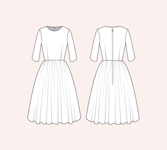 Choose a fabric: Marianne Dress | Etsy