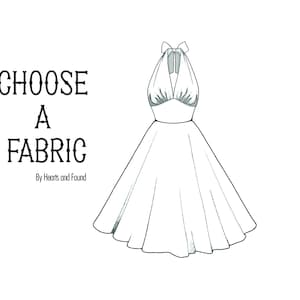 Choose a fabric: Mansfield Dress