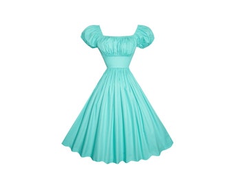 RTS - Size M - Loretta Dress in Mint Green Cotton