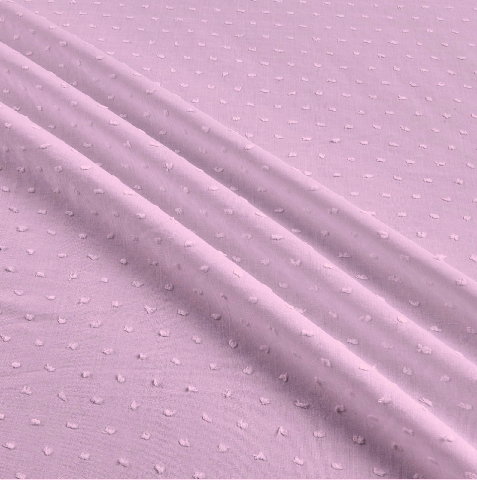 Fabric Pale Pink dotted Swiss by the Yard Etsy