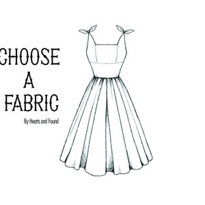 Choose a fabric: Gilda Dress