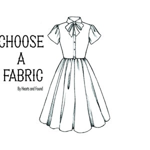 Choose a fabric: Bonnie Dress