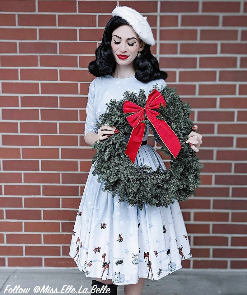 Vintage Christmas Dress | Party Dresses | Night Out Outfits Marianne Dress 