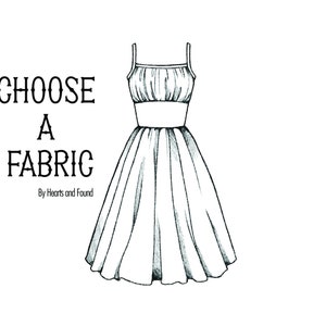 Choose a fabric: Grace Dress image 1