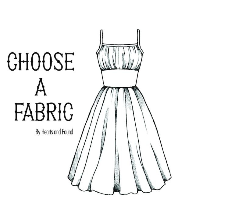 Choose a fabric: Grace Dress image 1