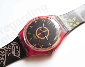 Swatch Watch 'colosseum' SUOZ308, LARGE 41mm Case Diameter