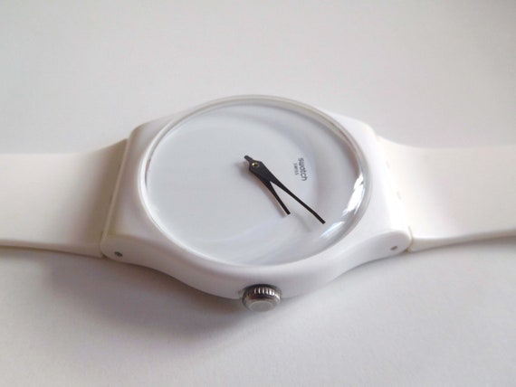 Jeremy Scott Design, 'winged Swatch' SUOZ103 Watch, LARGE 41 Mm