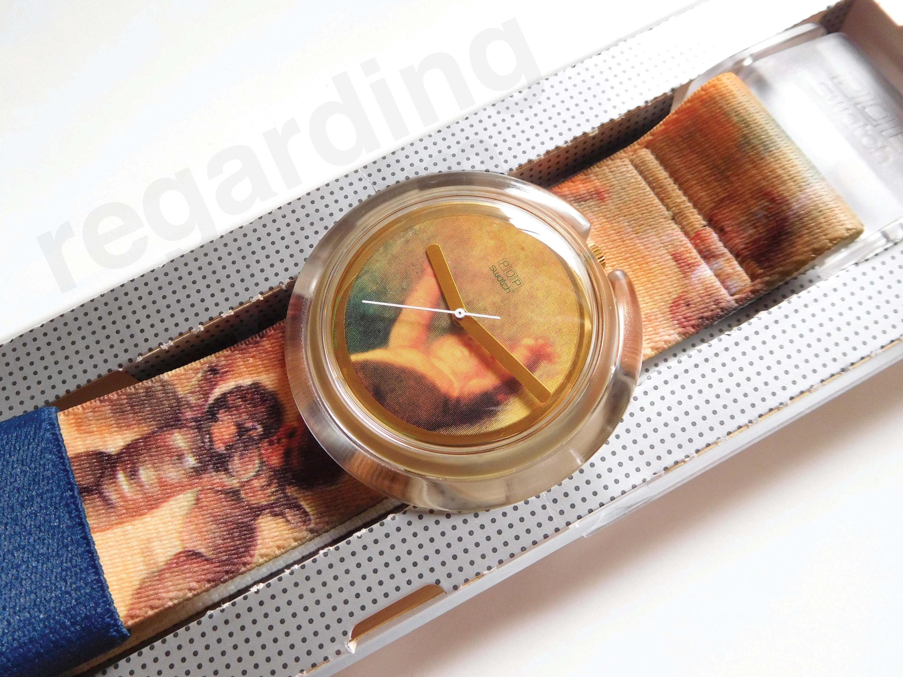 レア⭐︎VivienneWestwood Putti柄Swatch 時計 New Condition* 1992 Swatch POP by Vivienne Westwood PUTTI