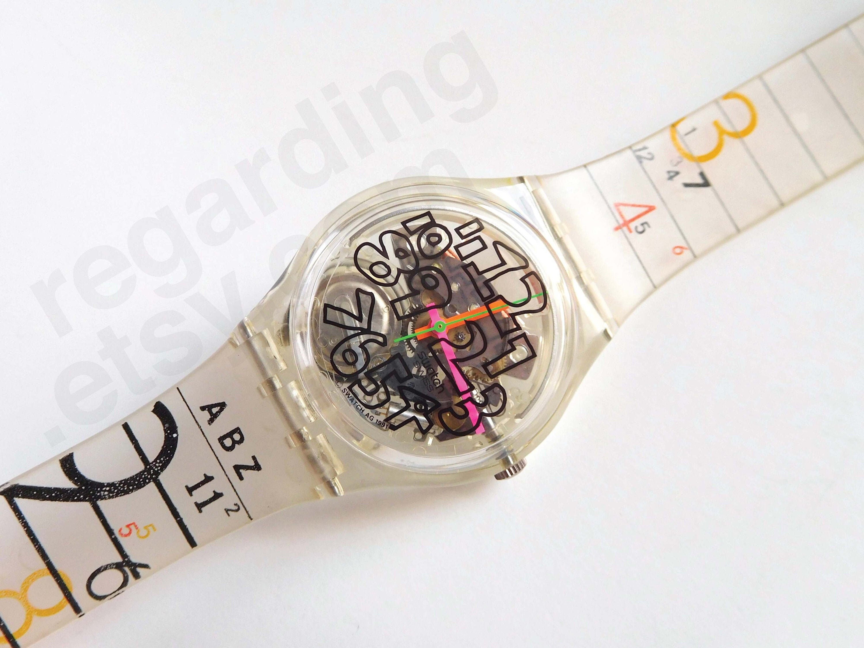 Montre Swatch Mint Flavour GL123 Turquoise | Montres and Co